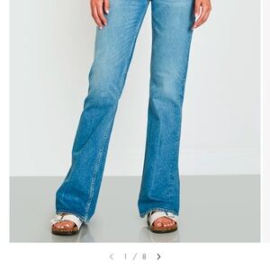Noend Denim Celine Women's Blue Flared Jeans